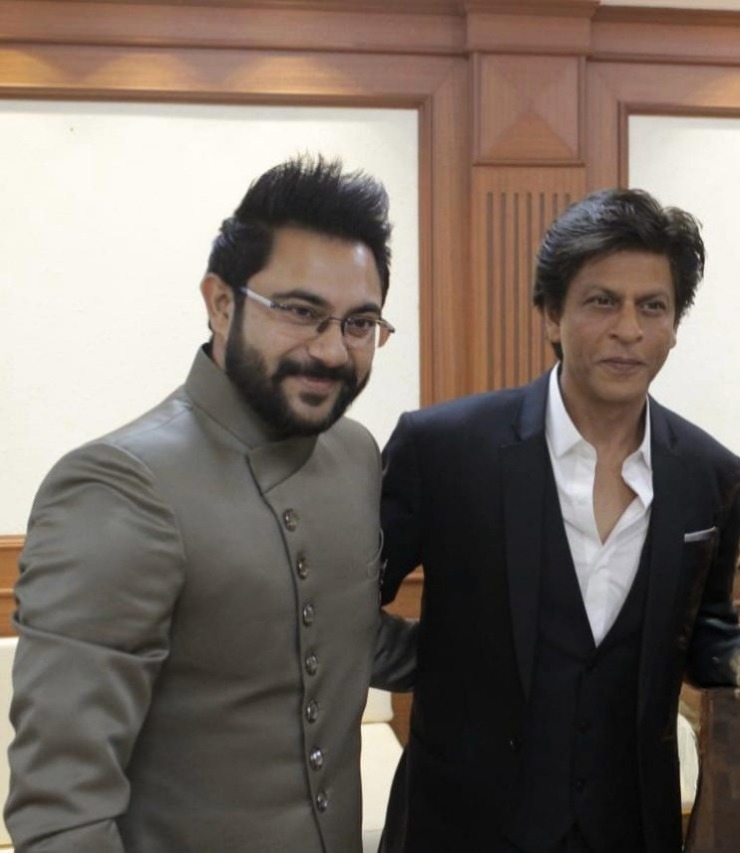Soham Chakraborty with Shah Rukh Khan
